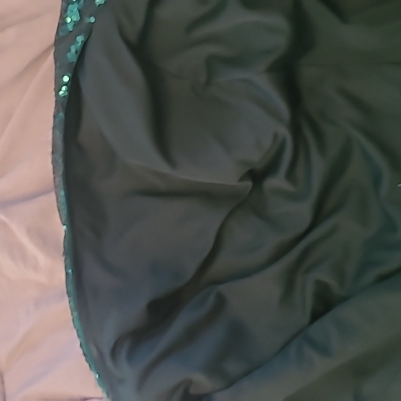 Formal Sequence Green Gown - Picture 8 of 10